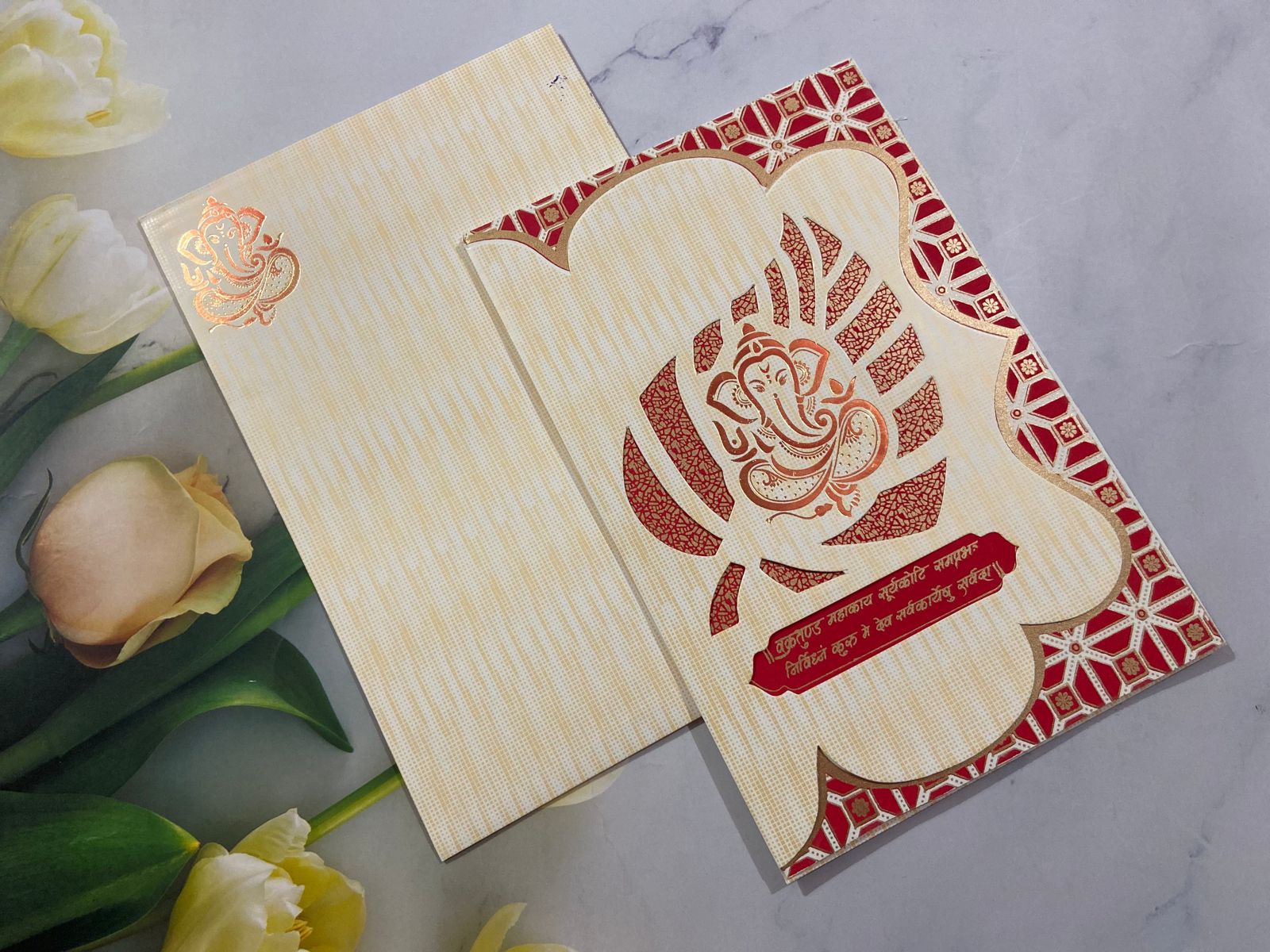 Gulshan Card Collection Designer Wedding Invitation Card (Pack of 50)