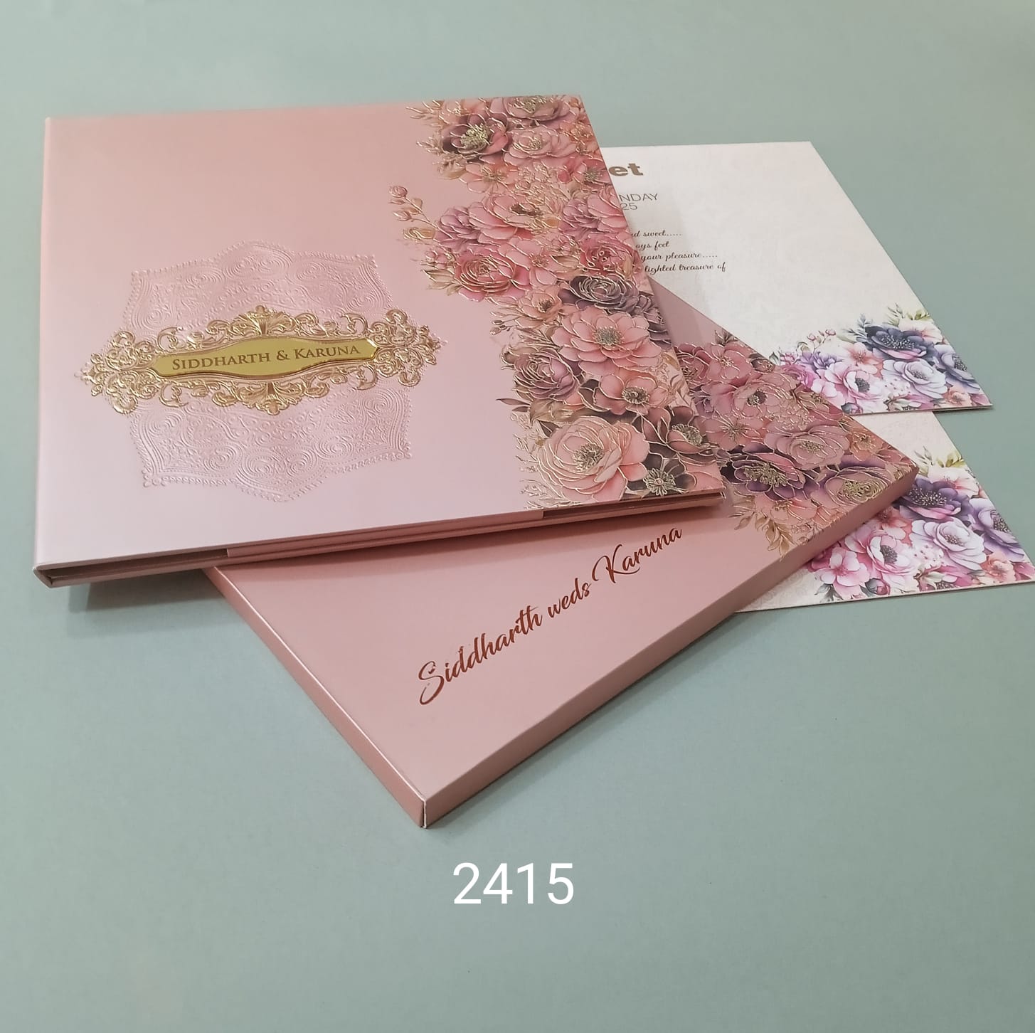 Gulshan Card Collection Designer Wedding Invitation Card (Pack of 50)