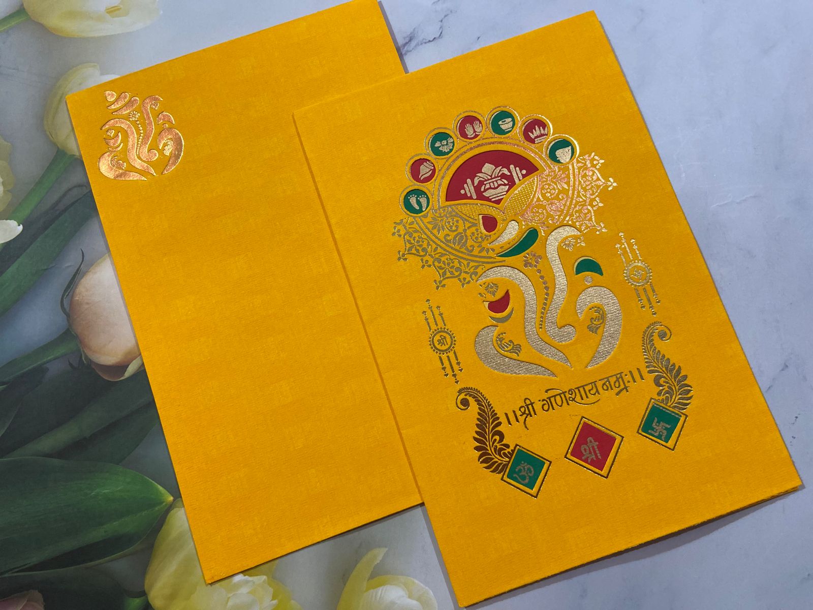 Gulshan Card Collection Designer Wedding Invitation Card (Pack of 50) 