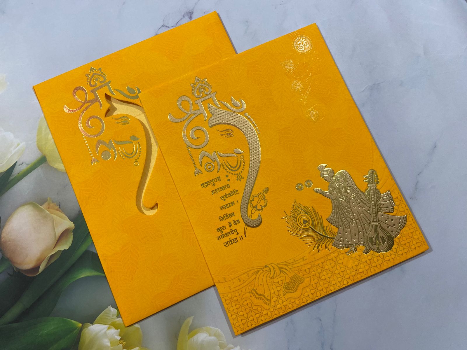 Gulshan Card Collection Designer Wedding Invitation Card (Pack of 50)