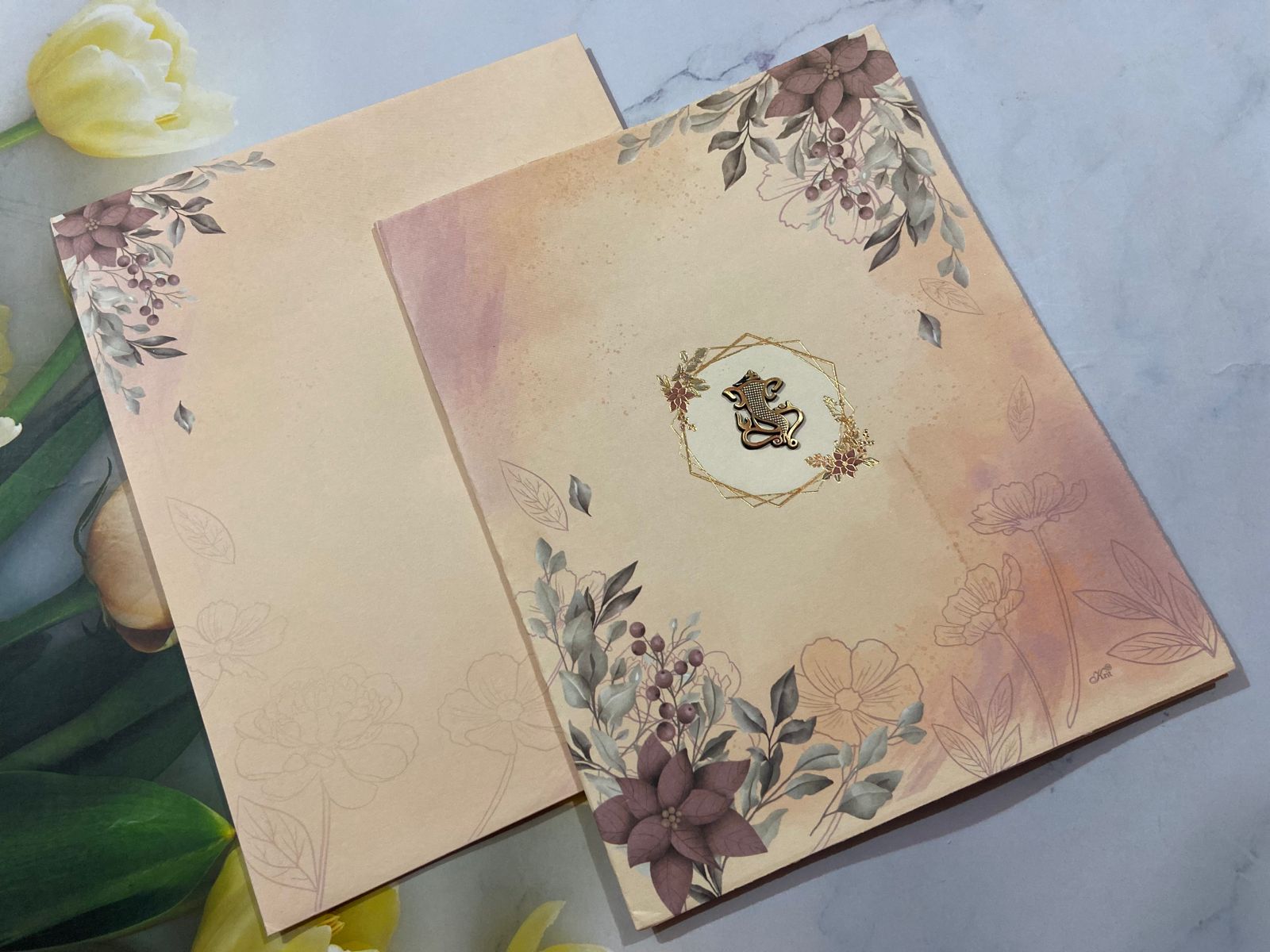 Gulshan Card Collection Designer Wedding Invitation Card (Pack of 50)